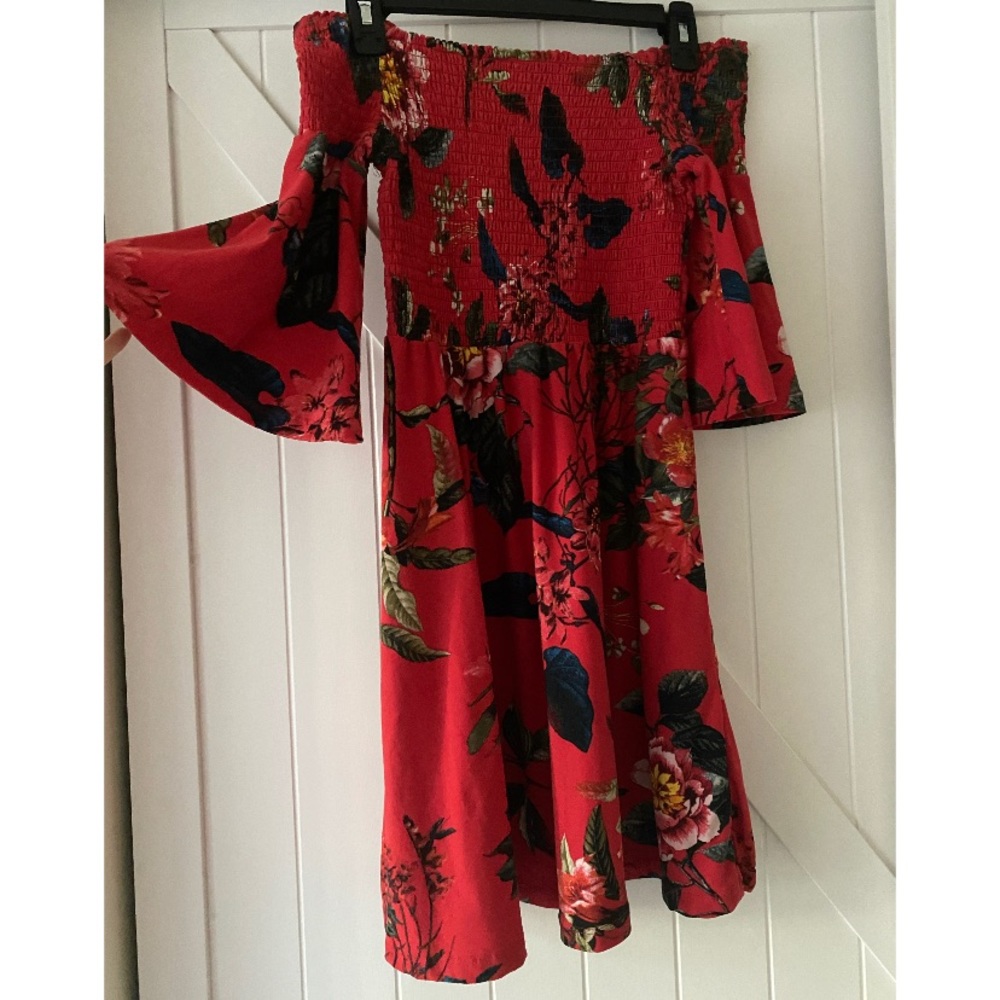 Cute Off The Shoulder Summer Dress